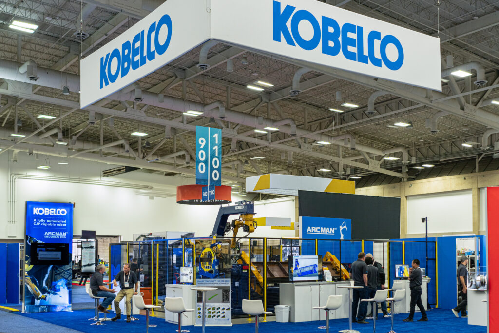 ARCMAN™ Structural Steel for Kobelco on display